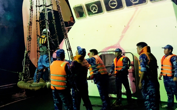 Cảnh sát biển kịp đưa thuyền viên của tàu nước ngoài vào Côn Đảo cấp tỷ lệ kèo nhà cái hôm nay