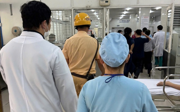 Đại úy CSGT TP HCM đưa bệnh nhân đến tận phòng cấp tỷ lệ kèo nhà cái hôm nay