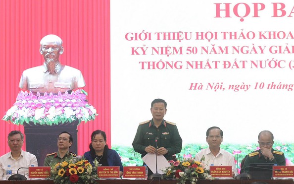 Chủ tịch kèo nhà cái tỷ lệ bóng đá Lương Cường sẽ tham luận tại hội thảo 50 năm đất kèo nhà cái tỷ lệ bóng đá thống nhất
