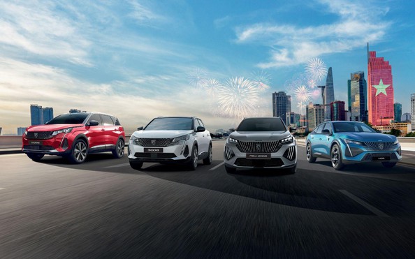 Peugeot ưu đãi đến 85 triệu đồng mừng đại lễ