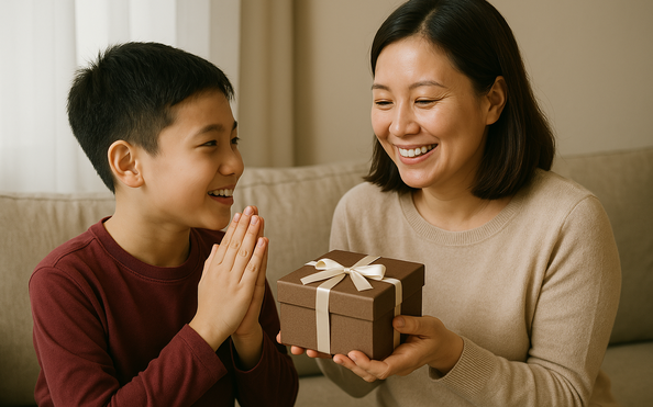 Dạy trẻ lòng biết ơn