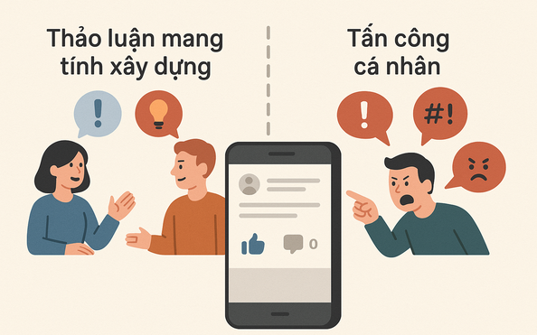 Phản biện trên mạng xã tỷ lệ cá cược kèo nhà cái phải có tính xây dựng