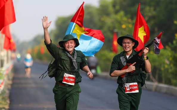Những hình ảnh ấn tượng trên đường chạy "Tự hào Tổ kèo nhà cái tỷ lệ bóng đá tôi" lần 2