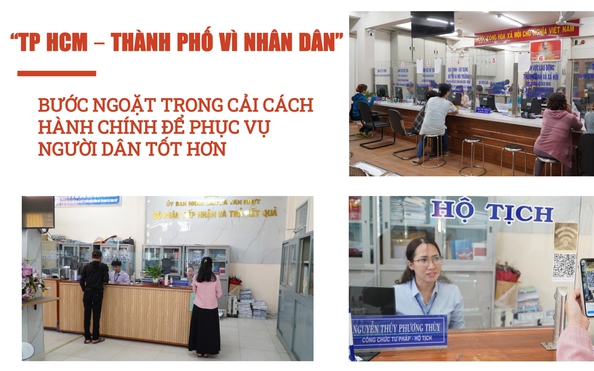 “TP HCM – THÀNH PHỐ VÌ NHÂN DÂN”:
Bước ngoặt trong cải cách hành chính để phục vụ kèo nhà cái tỷ lệ bóng đá dân tốt hơn