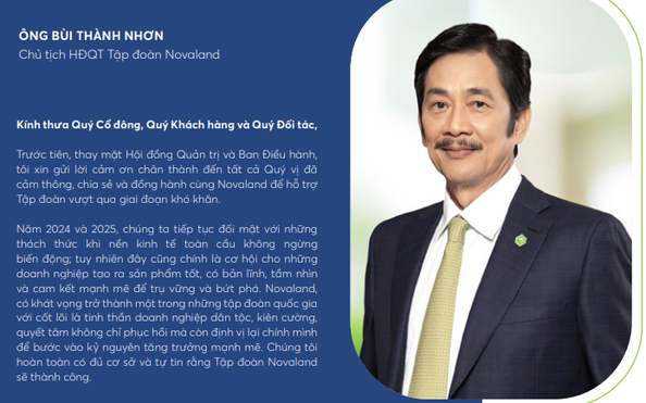 Chủ tịch Bùi Thành Nhơn tự tỷ lệ kèo góc nhà cái Novaland sẽ “tái sinh”