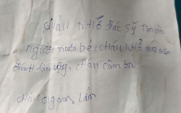 Bé tỷ lệ kèo nhà cái bị bỏ rơi kèm lời nhắn "cháu khổ quá nên đành làm vậy"