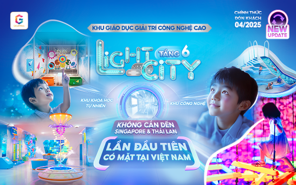 Dự kèo nhà cái tỷ lệ bóng đá bùng nổ lễ 30-4: Light City - mô hình giáo dục giải trí từ Singapore và Thái Lan tại Gigamall