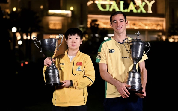 Hugo Calderano lên ngôi ở World Cup bóng bàn