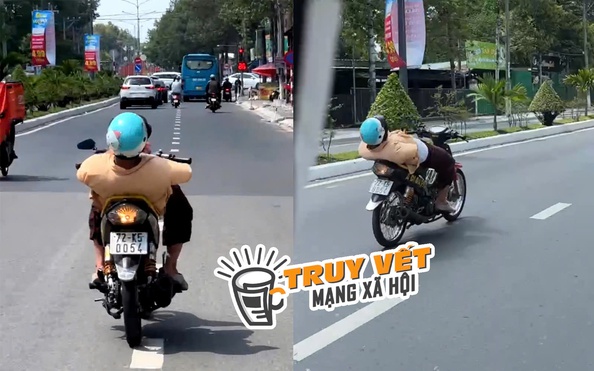 Mạng xã hội xôn xao tỷ lệ kèo nhà cái malaysia đàn ông khuyết tật chạy xe máy như diễn xiếc trên đường