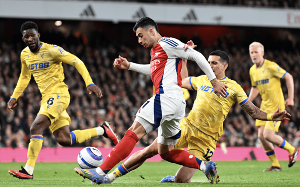 Chia điểm Crystal Palace sân kèo nhà cái tỷ lệ bóng đáà, Arsenal sắp trao ngôi vô địch cho Liverpool
