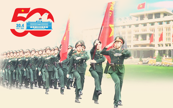 (Infographic) Các khối diễu binh di chuyển 4 hướng về điểm tập kết
