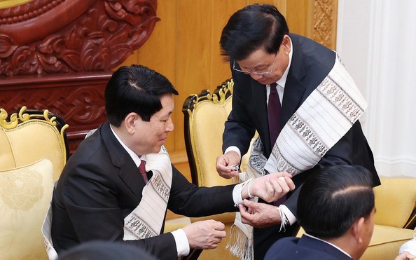 Thông điệp mạnh mẽ từ chuyến thăm Lào của Chủ tịch kèo nhà cái tỷ lệ bóng đá Lương Cường
