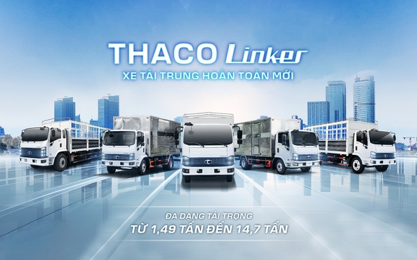 THACO Linker - dòng tỷ lệ cá cược kèo nhà cái tải trung hoàn toàn mới, tối ưu chi phí vận chuyển