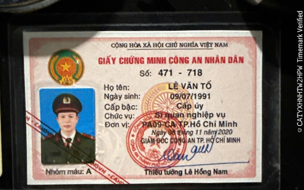 Phát hiện đối tượng nghi giả danh công an trong quá trình tuần tra, kiểm soát giao tỷ lệ bóng đá kèo nhà cái