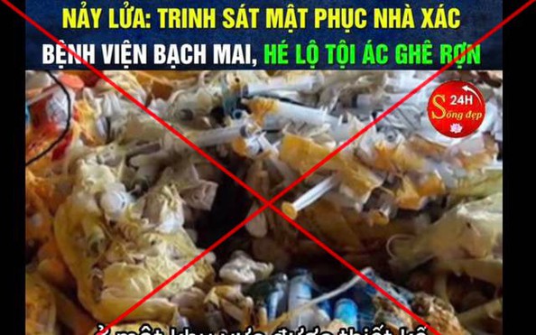 tỷ lệ kèo nhà cái viện Bạch Mai lên tiếng vụ bịa đặt về chất thải, yêu cầu điều tra
