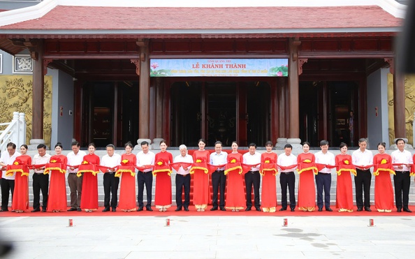 Khánh thành Khu lưu niệm Tổng Bí thư Lê Duẩn