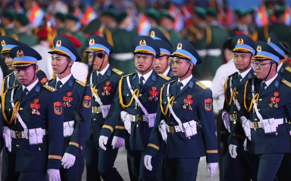 Lực lượng diễu binh, tỷ lệ kèo nhà cái đã có mặt ở khu vực tổ chức Đại lễ 30-4