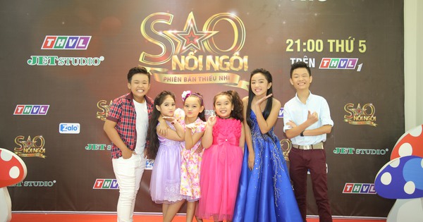 Sao Nối Ngôi phiên bản thiếu nhi: Sắc màu tươi mới từ các hậu duệ nhí ...