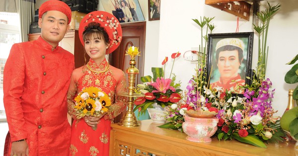 Đám cưới đầy nước mắt của con trai cố NSƯT Thanh Sang