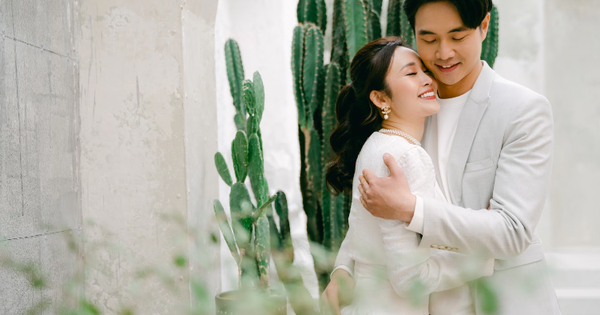 MC của VTV Thuỳ Linh chia sẻ bộ ảnh cưới 