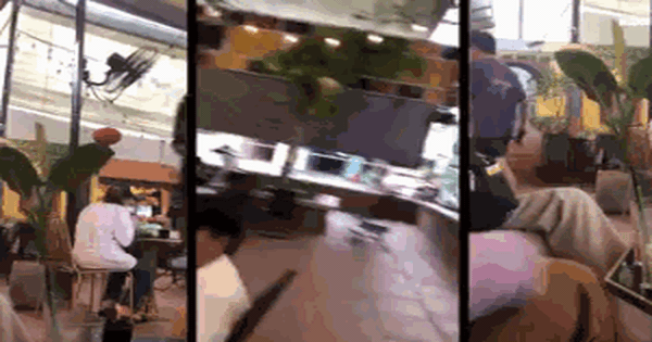 VIDEO: Tự tin “có bảo kê”, quán cà phê đông nghẹt khách giữa dịch Covid-19