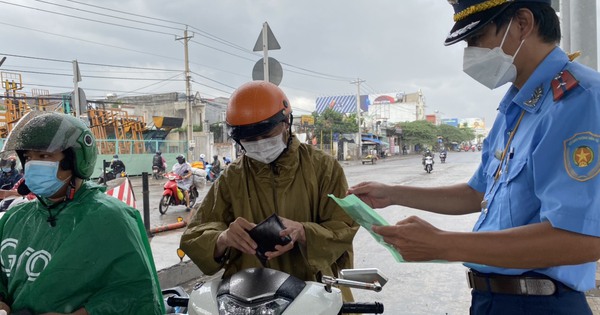 Vừa thay đổi địa điểm lập chốt kiểm soát trên đường Nguyễn Kiệm, quận Gò Vấp - Vimarsana News