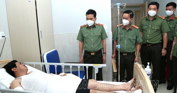 Một CSGT ở Đồng Nai bị tông trọng thương