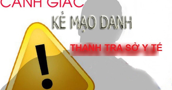 Thanh tra Sở Y tế TP HCM lại bị mạo danh