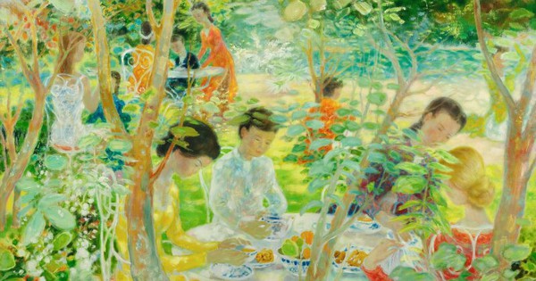 Bức tranh của họa sĩ Lê Phổ được bán giá 1,3 triệu USD