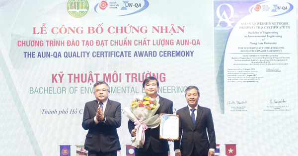 Trường ĐH Nông lâm TP HCM có thêm 4 chương trình đào tạo đạt chuẩn AUN