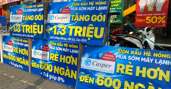 Sức mua máy lạnh bắt đầu tăng