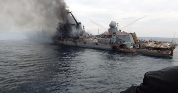 Russia announced casualties on the flagship Moscow