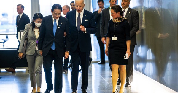 President Biden visits Asia for the first time