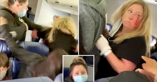 Breaking a flight attendant’s tooth, an American female passenger received a prison sentence