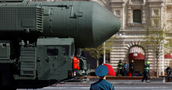 Russian weapons at the Victory Day parade