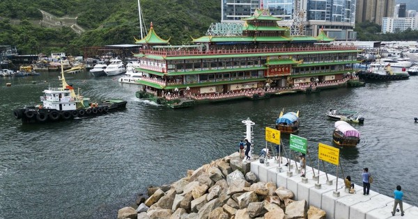 香港調查東海巨型水上餐廳傾覆事件