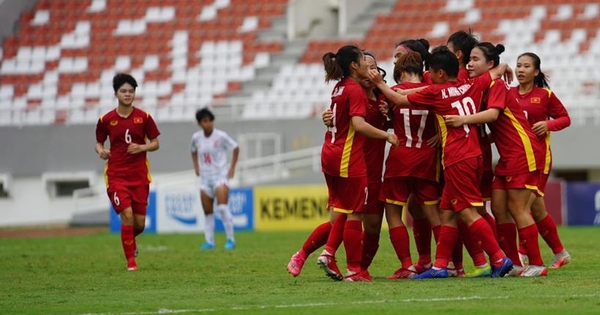 thumbnail - Thắng đậm Myanmar, tuyển Việt Nam vào chung kết Giải Nữ U18 Đông Nam Á