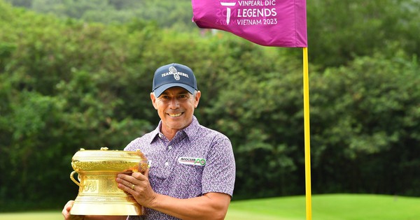 Golfer Adilson da Silva vô địch Vinpearl DIC Legends Việt Nam 2023