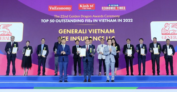 Generali nhận giải thưởng "Công ty bảo hiểm có trải nghiệm khách hàng hàng đầu Việt Nam"