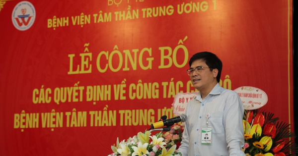 Bệnh viện Tâm thần Trung ương I có người điều hành mới