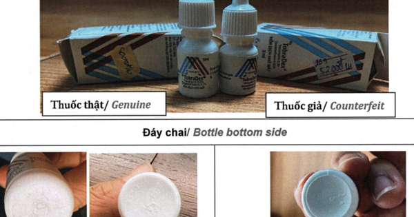 Xác minh thuốc nhỏ mắt, ung thư nghi bị làm giả
