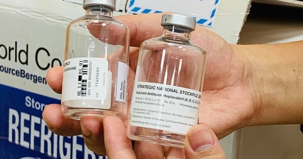 Bộ Y tế: WHO sẽ cung cấp khẩn thuốc điều trị ngộ độc botulinum