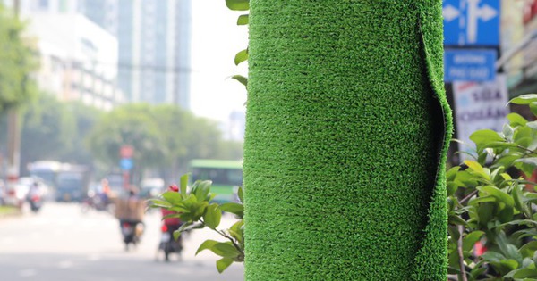 Từ vụ quấn cỏ ở cột điện để chống quảng cáo 