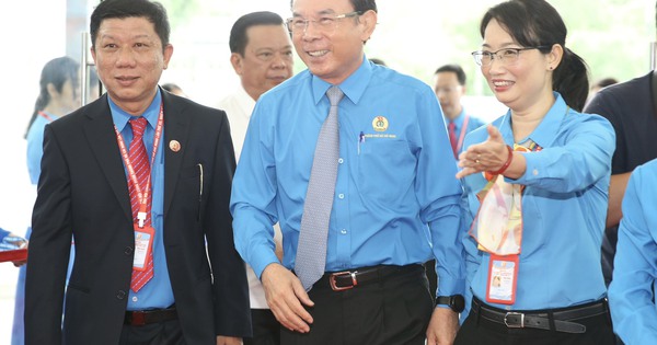 Lãnh đạo Thành ủy TP HCM và Tổng LĐLĐ Việt Nam đến dự phiên bế mạc Đại hội XII Công đoàn TP HCM