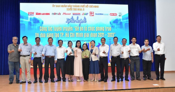 Phối hợp chặt chẽ để tuyên truyền về phong trào thi đua sáng tạo của TP HCM