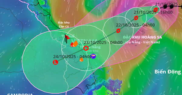 Bão số 12 Fengshen "gặp" không khí lạnh đổi hướng, gây mưa tới 900 mm ở miền Trung
