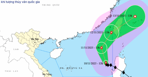 Bão Fung Wong giật cấp 16, đổi hướng di chuyển