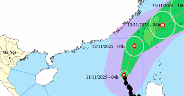 Bão Fung Wong mạnh cấp 12, giật cấp 15 đổi hướng, đổ bộ vào khu vực nào?