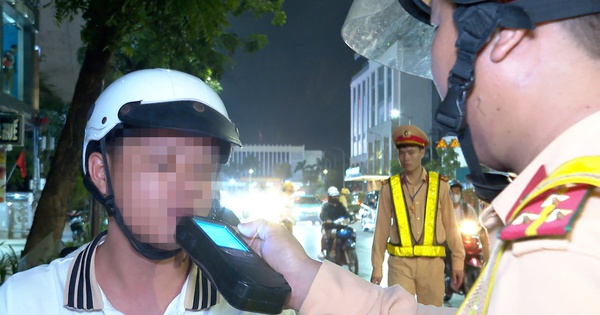 Công an TP Huế công khai giờ và địa bàn đo nồng độ cồn