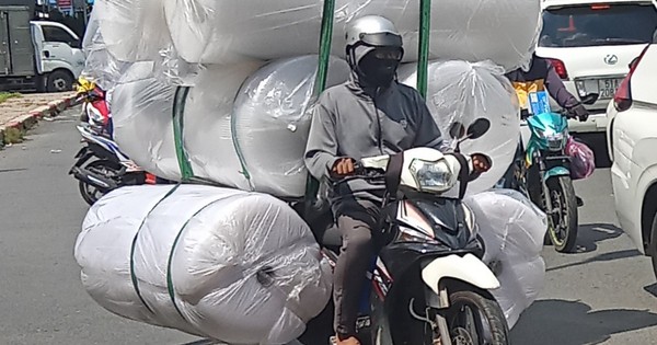 Hiểm họa từ xe chở hàng cồng kềnh